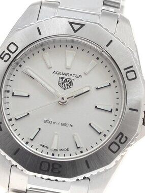 TAG HEUER Aqua racer WBP1411 Silver Dial Quartz Ladies Watch_948806